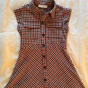 Zara Girls Plaid Dress- Barely used!